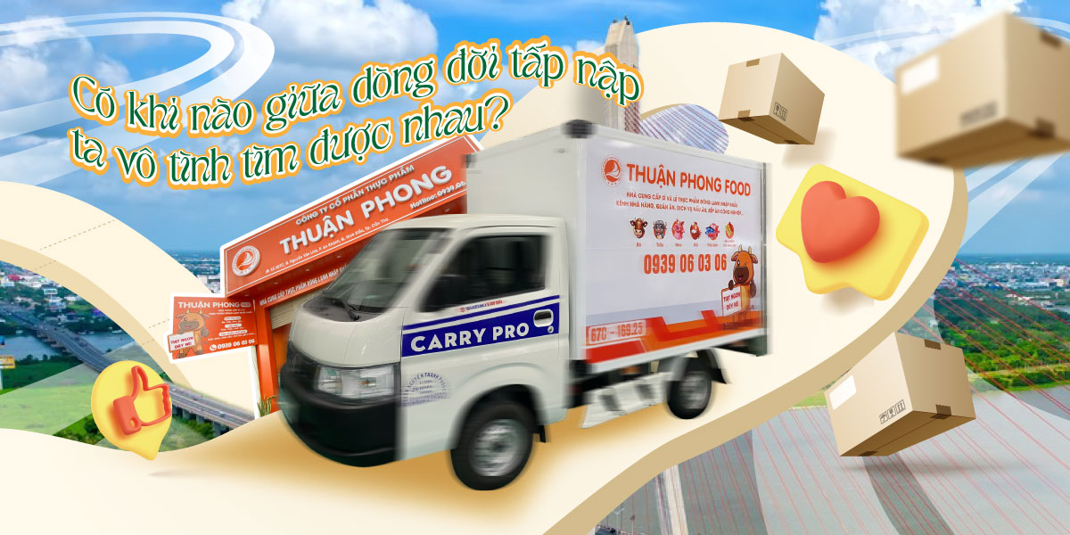 Kho lưu trữ hiện đại của nhà cung cấp thực phẩm đông lạnh Thuận Phong Food