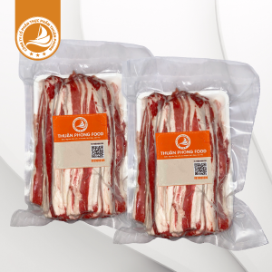 Ba chỉ bò lát Kilcoy Úc – Vỉ 1kg tiện lợi