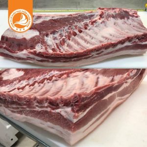 Ba chỉ heo có xương Miratorg – Nga, thùng 20kg