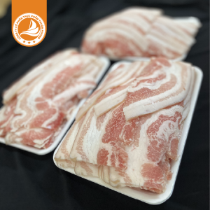 Trang Chủ 97 Ba chỉ heo lát Nga, vỉ 1kg hút chân không