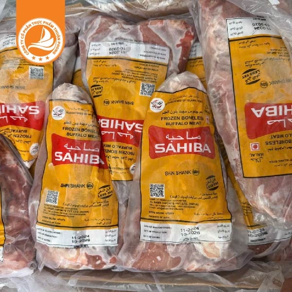 Bắp cá lóc 64 – Thùng 20Kg 1 Bắp cá lóc 64 – Thịt bắp trâu lóc gân đông lạnh đóng thùng 20kg – Thuận Phong Food