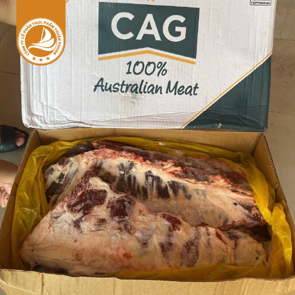 Sườn bò Úc – Thùng ~15–20kg 1 Sườn bò Úc nhập khẩu, đóng thùng ~15–20kg