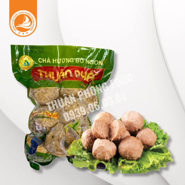 Bò viên lớn Thuận Phát - Thùng 20 gói 1 Bò viên lớn Thuận Phát - Thùng 20 gói