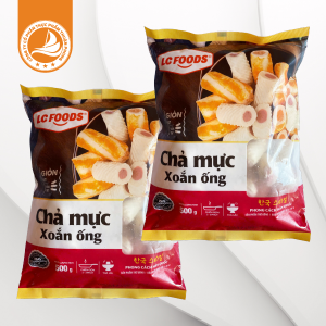 Chả mực xoắn LC Foods – Thùng 20 gói thơm ngon tiện lợi