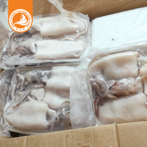 Mực lá làm sạch – Thùng ~10Kg | Tươi ngon, sạch sẽ và dễ chế biến