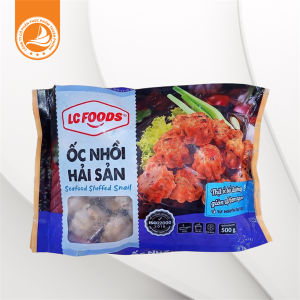 Ốc nhồi hải sản LC Foods - Thùng 20 gói