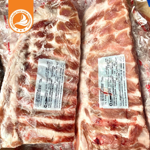 Sườn bẹ Alibem - Thùng 22Kg 3 Sườn bẹ Alibem – Thùng 22Kg | Sườn nhiều thịt, mềm ngọt cho món nướng, kho và hầm