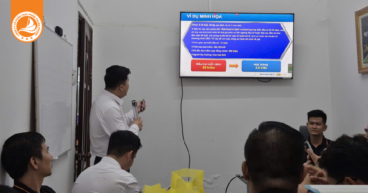 Buổi tư vấn bảo hiểm nhân thọ Bảo Việt tại Thuận Phong Food