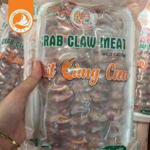 Thịt càng cua gói 400g – Thùng 10 gói | Dai ngon, tiện lợi, dễ chế biến