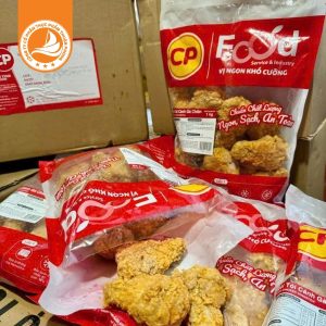 Tỏi cánh gà rán CP Foods gói 1kg – Thùng 10kg | Cánh gà tẩm gia vị tiện lợi, giòn ngon chuẩn vị