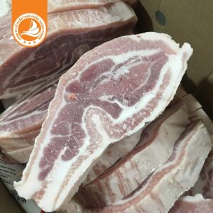 Ba chỉ heo không da Miratog – Thùng 20kg